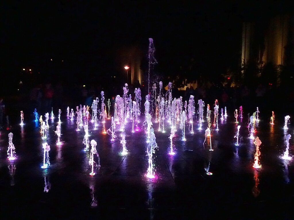 dancing fountain